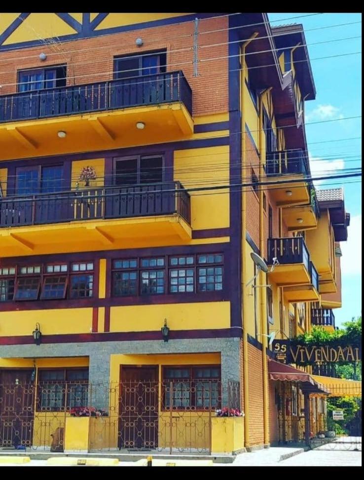 Apartamento Centro Jaguaribe Campos do Jordão Exterior foto